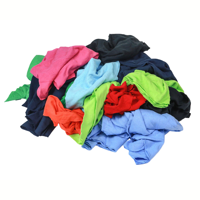 Colored T-Shirt Wiping Rags - Avanzar Industries